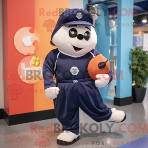 Disfraz de mascota de Navy...