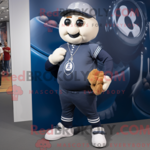 Maskotdraktfigure Navy...