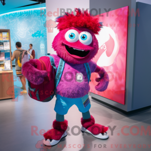 Postava maskota Magenta...