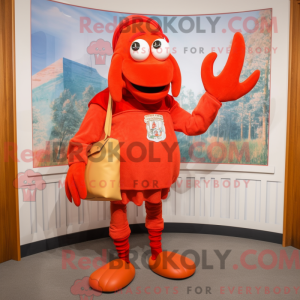 Disfraz de mascota Lobster...
