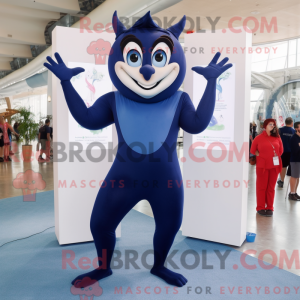 Navy Contortionist maskot...