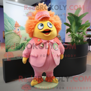 Peach Cod mascotte kostuum...