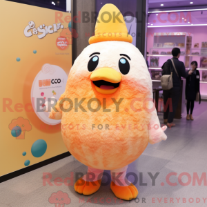 Peach Cod maskotdraktfigur...