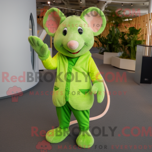 Lime Green Mouse...