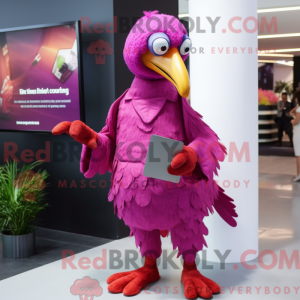 Disfraz de mascota Magenta...