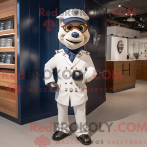 Navy Steak maskotdraktfigur...