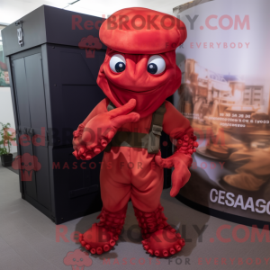 Costume mascotte de Méduse...