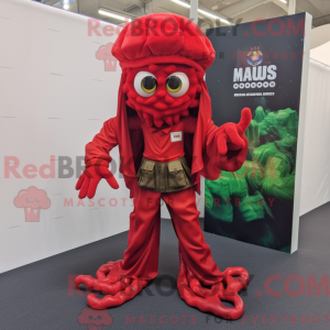 Costume mascotte de Méduse...