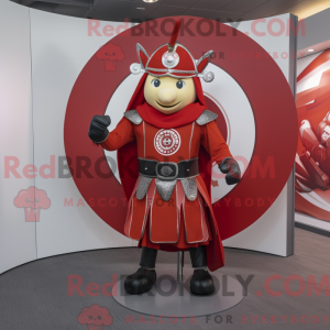 Red Celtic Shield maskot...