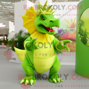 Limegrønn Triceratops...
