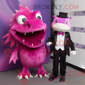 Magenta Axolotls máscara...
