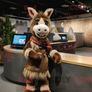 Disfraz de mascota burro...