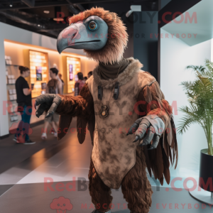 Brown Vulture mascot...