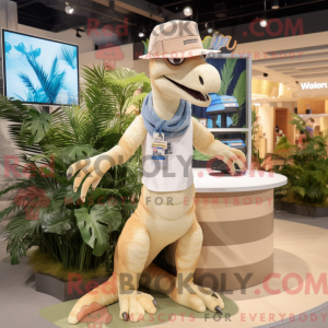 Máscara de Velociraptor em...