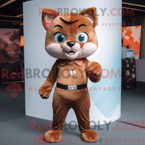 Costume mascotte de chat...