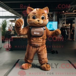 Costume mascotte de chat...