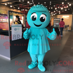Disfraz de mascota Teal...