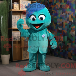 Disfraz de mascota Teal...