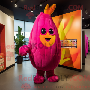 Disfraz de mascota Magenta...