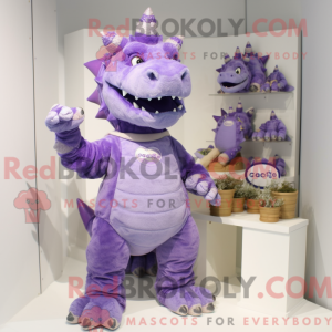 Lavender Ankylosaurus...