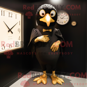 Máscara Gold Blackbird com...