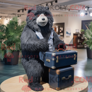 Disfraz de mascota del oso...