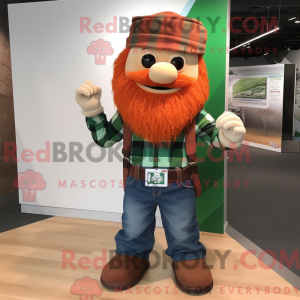 Rust irsk flag maskot...