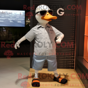 Sølvgæs maskot kostume...