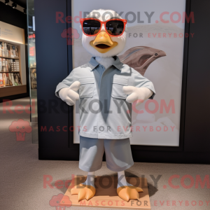 Sølvgæs maskot kostume...