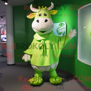 Limegrøn Guernsey Cow...