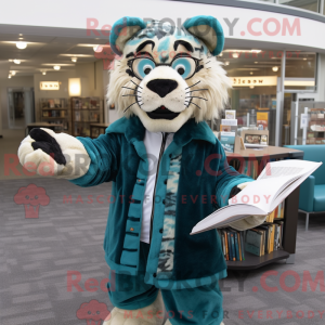 Teal Saber-Toothed Tiger...