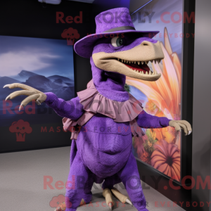 Paars Utahraptor...