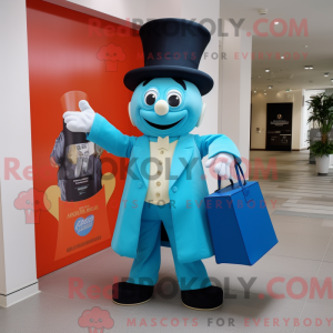 Cyan Ring Master máscara...