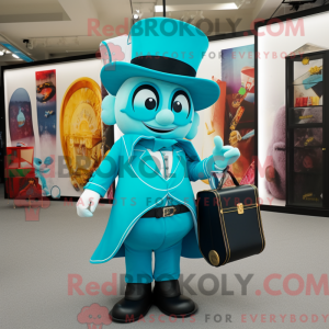 Cyan Ring Master máscara...