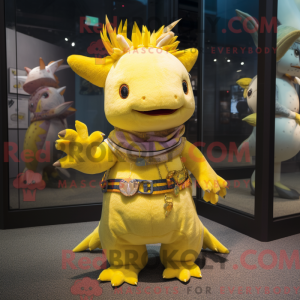 Disfraz de mascota Axolotl...