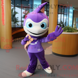 Lilla Barracuda maskot...
