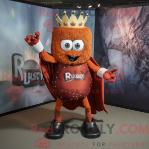 Rust Queen mascot costume...