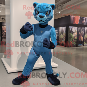 Maskotka Blue Panther to...