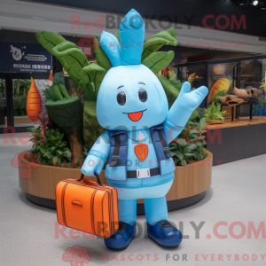 Disfraz de mascota Sky Blue...