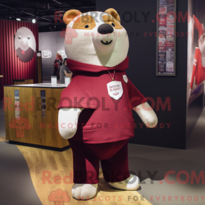 Disfraz de mascota Maroon...