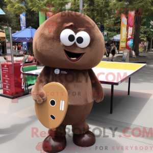 Brown Ping Pong Table...
