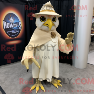 Cream Hawk Maskottchen...