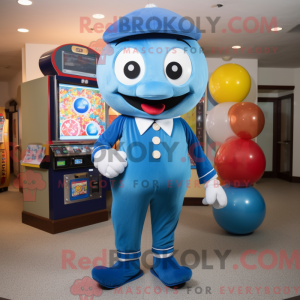 Blue Gumball Machine...