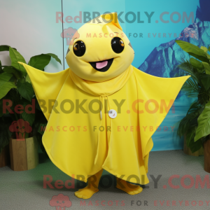 Personaggio mascotte giallo...