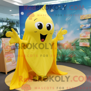 Personaggio mascotte giallo...