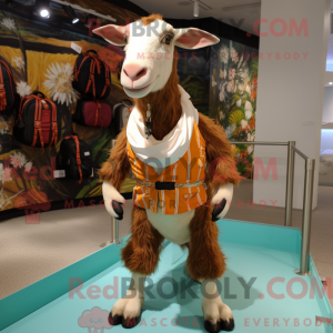 Disfraz de mascota Brown...