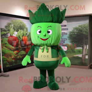 Forest Green Beet maskot...