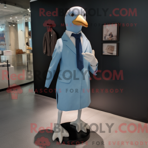 Sky Blue Gull mascot...