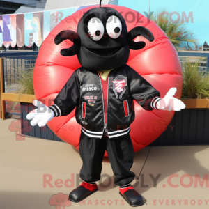 Black Shrimp Scampi mascot...