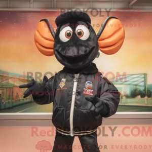 Black Shrimp Scampi mascot...
